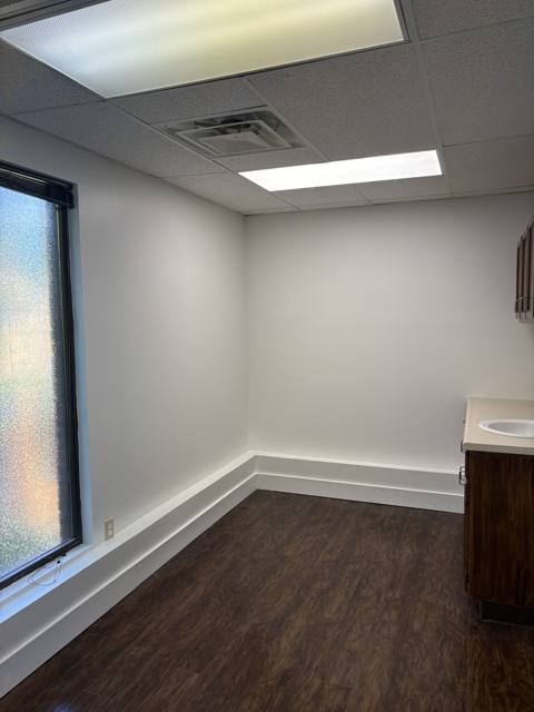 Repaired room, finished and repainted